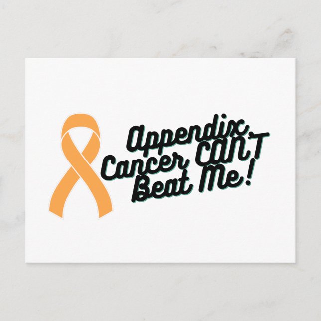 Carte Postale Annexe Le cancer ne peut pas me battre (Devant)