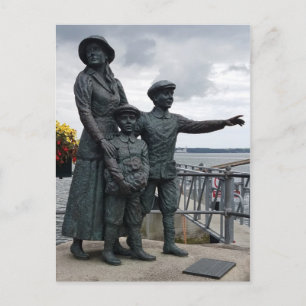 Carte Postale Annie Moore Statue, Cobh, Comté de Cork, Irlande
