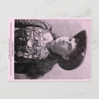 Carte postale Annie Oakley de gazette de police