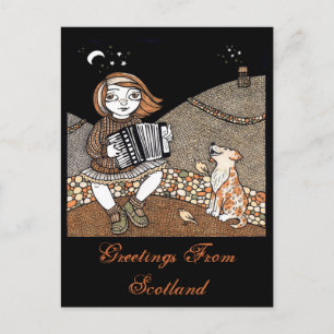 Carte Postale Annies Accordian