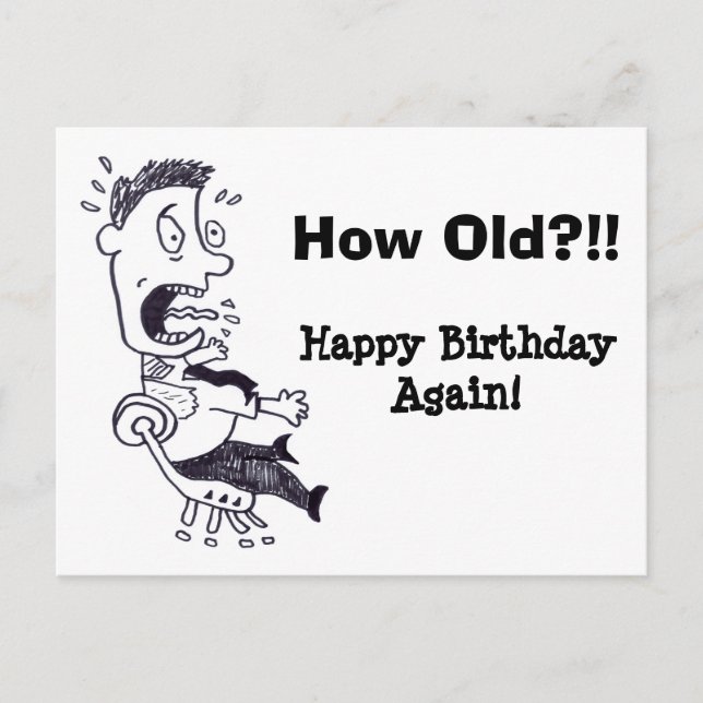 Carte postale Anniversaire (Devant)