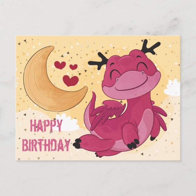 Carte postale Anniversaire (Devant)