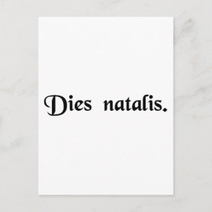 Carte Postale Anniversaire