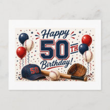 Anniversaire 50 ans Baseball