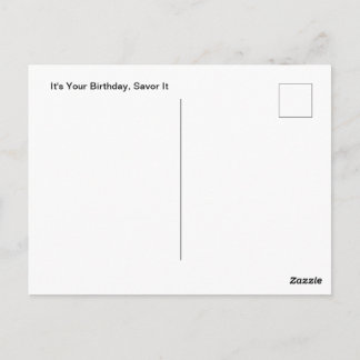 Carte postale Anniversaire Crazy Cookie