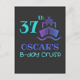 Carte Postale Anniversaire Croisière Anniversaire Groupe de Fête