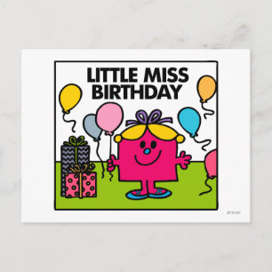 Carte Postale Anniversaire de la petite Miss Présentations et