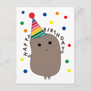 Carte Postale Anniversaire de la pomme de terre