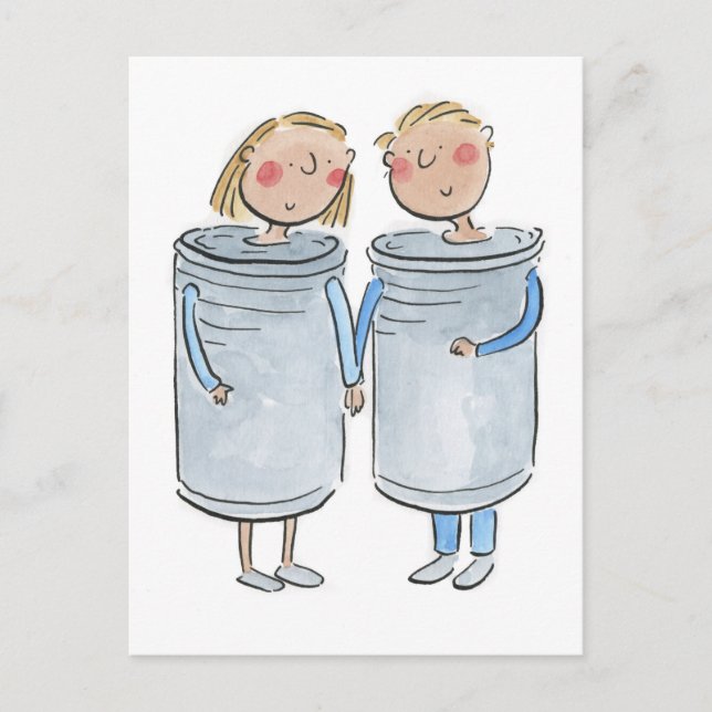 Carte Postale Anniversaire de Tin (Devant)