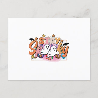 Carte Postale Anniversaire d'Halloween Incroyable Restez Effraya