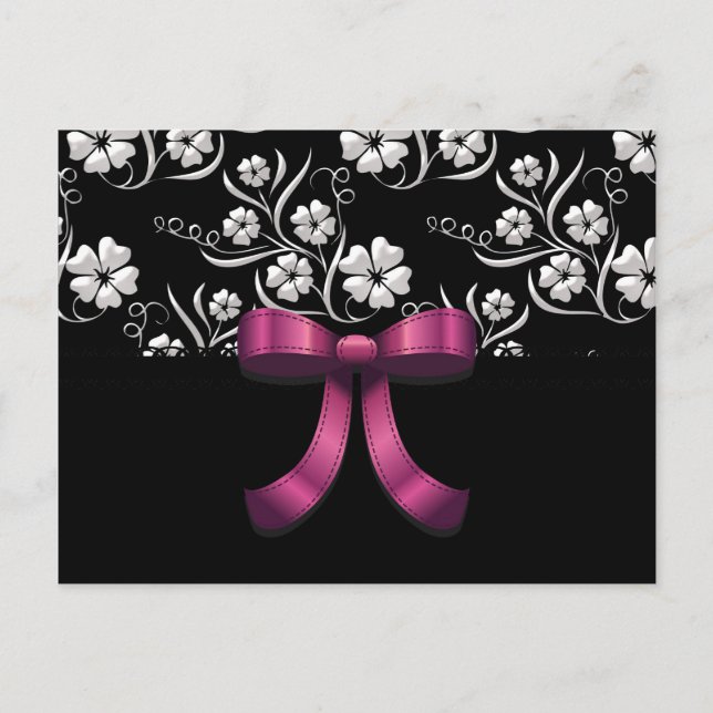 Carte Postale Anniversaire élégant fait sur commande du bonbon (Devant)