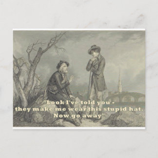 Carte Postale Anniversaire humoristique d'écossais d'amusement