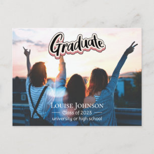 Carte Postale Annonce de remise de diplômes promotion 2023