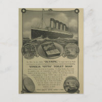 Annonce de savon de toilette de Vinolia Otto