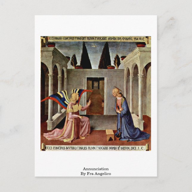 Carte Postale Annonce Par Fra Angelico (Devant)