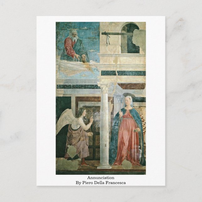 Carte Postale Annonce par Piero della Francesca (Devant)