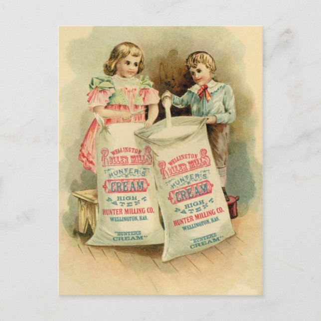 Carte Postale Annonce Vintage "Hunter's Cream" (Devant)