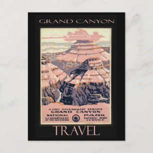 Carte Postale Annonce voyage Grand Canyon Arizona