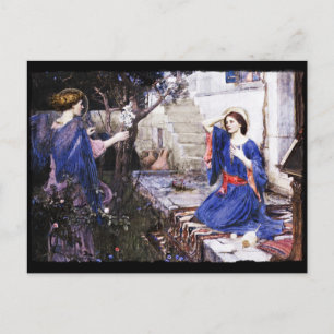 Carte Postale Annonciation dans le jardin