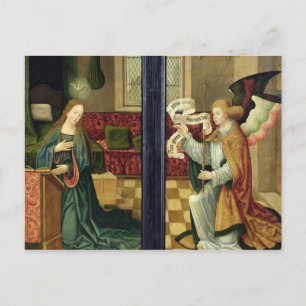 Carte Postale Annonciation, école de Cologne