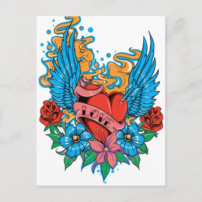 Carte postale Annunaki Love (Devant)