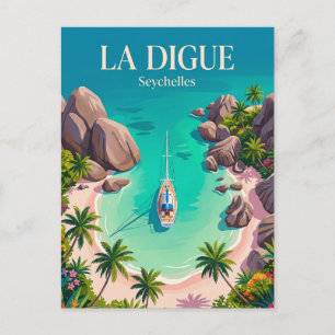 Carte Postale Anse Source d'Argent Seychelles