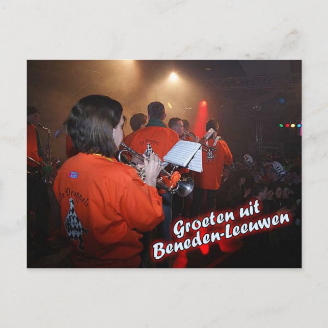 Carte Postale Ansichtkaart - Lestemuntjesbal (Devant)