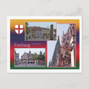 Carte Postale Ansichtskarte Freiburg