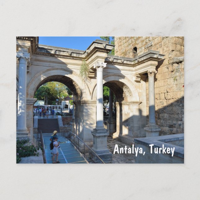 Carte Postale Antalya, Turquie (Devant)