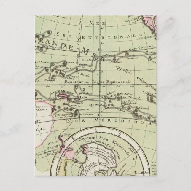 Carte Postale Antarctique (Devant)