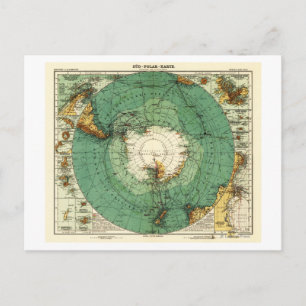 Carte Postale AntarctiqueCarte panoramiqueAntarctique