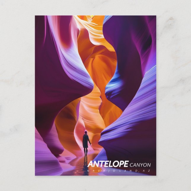 Carte Postale Antelope Canyon, USA (Devant)