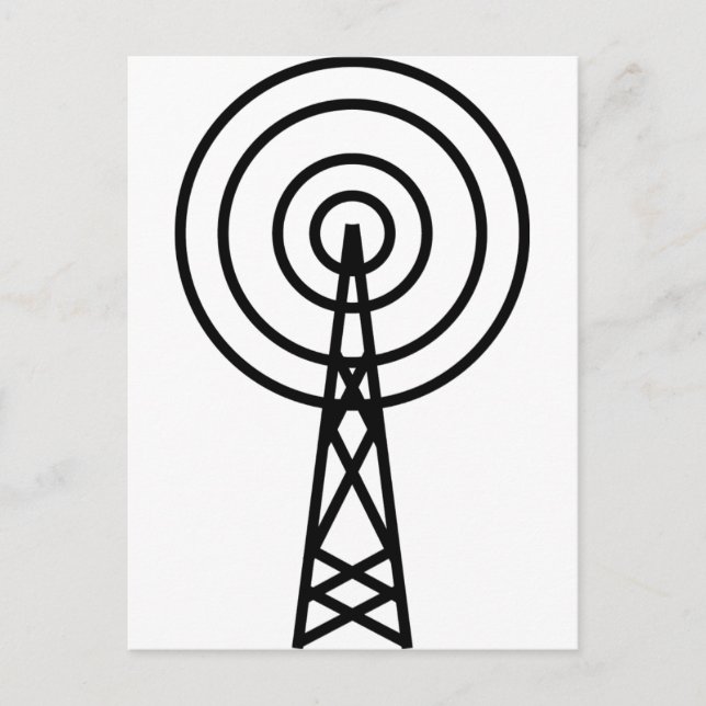 Carte Postale antenne antenne (Devant)