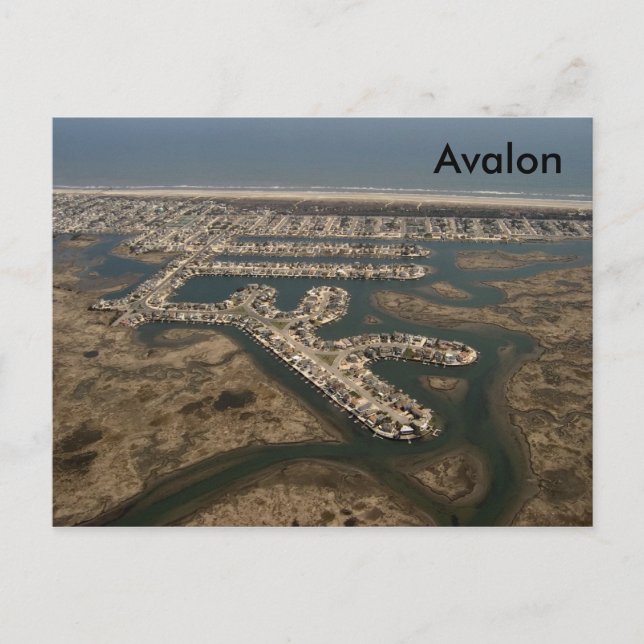 Carte Postale Antenne d'Avalon (Devant)