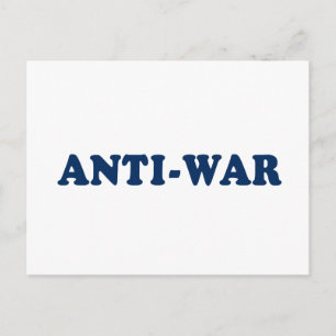 Carte Postale Anti-guerre