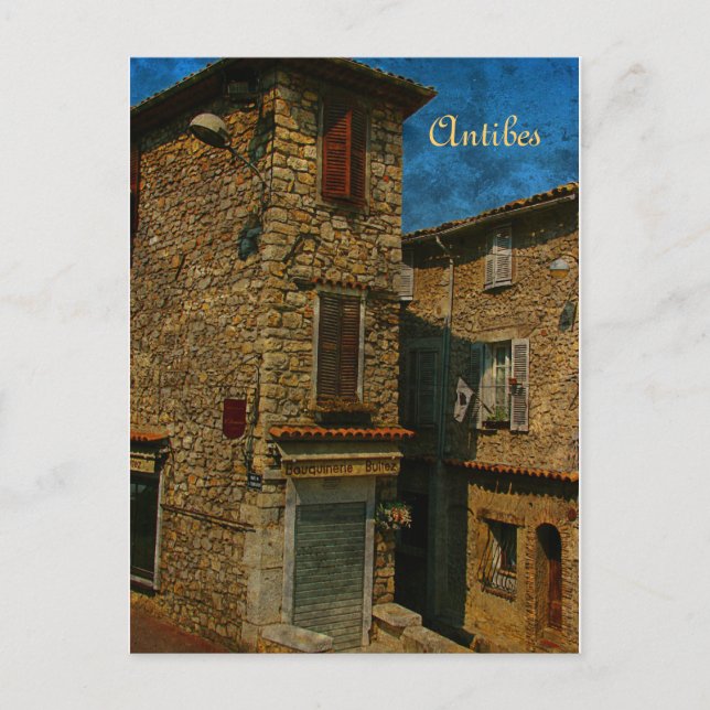 Carte postale Antibes (Devant)