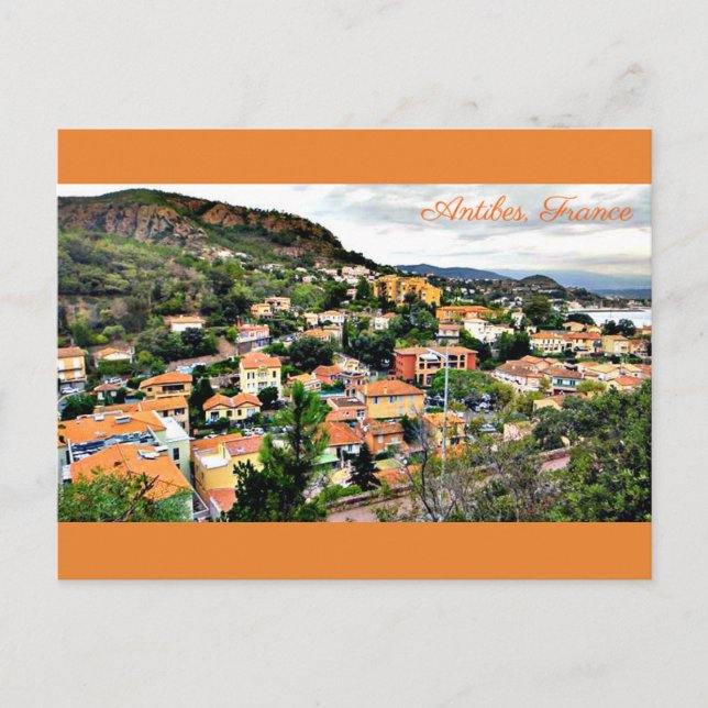 Carte postale Antibes, France (Devant)