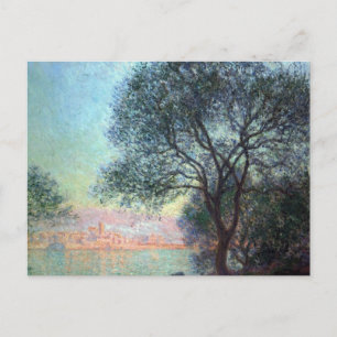 Carte Postale Antibes le matin par Claude Monet