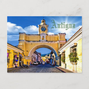 Carte Postale Antigua, Guatemala, Central America