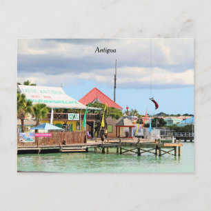 Carte Postale Antigua, île des Caraïbes