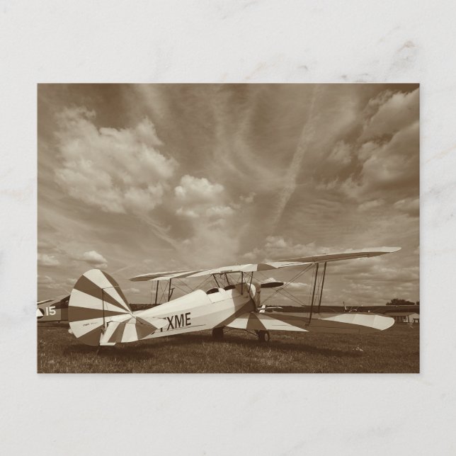 Carte Postale Antique Fighter Avion Biplane Dreamer (Devant)