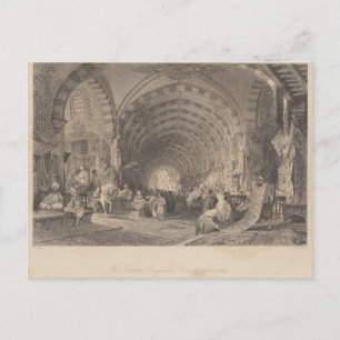 Carte Postale Antique Istanbul Constantinople Grand Bazar