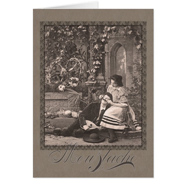 Carte postale antique romantique drôle de (Devant)