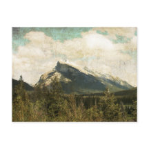 Antique rustique Mont Rundle