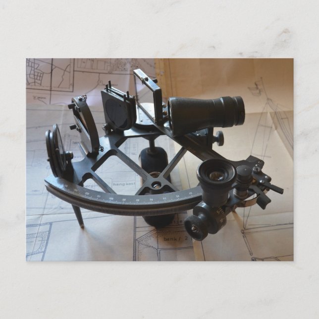 Carte Postale Antique Sextant (Devant)