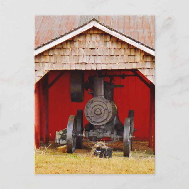 Carte Postale Antique Tracer à vapeur (Devant)
