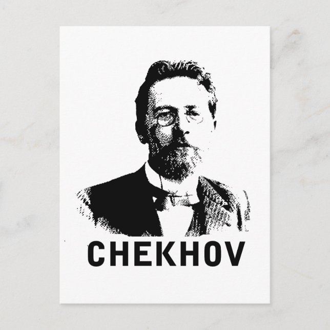 Carte Postale Anton Chekhov (Devant)