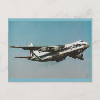 Carte Postale Antonov An-124 Ruslan Avion Cargo Vintage Aviat