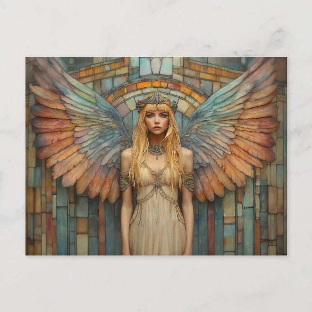 Carte Postale Anunnaki Mère Déesse Ninhursag Mosaïque Art (Devant)