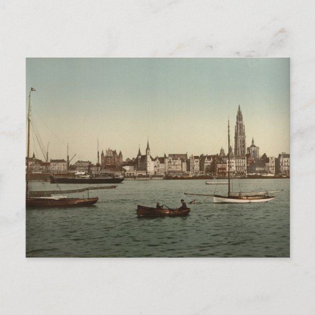 Carte Postale Anvers, Belgique (Devant)
